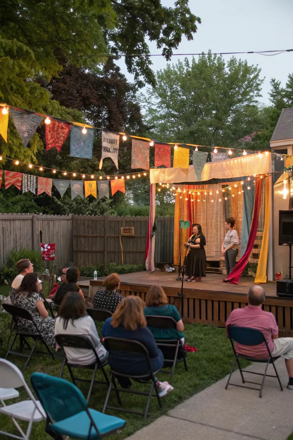 Props enhance the theme and atmosphere of your stage.