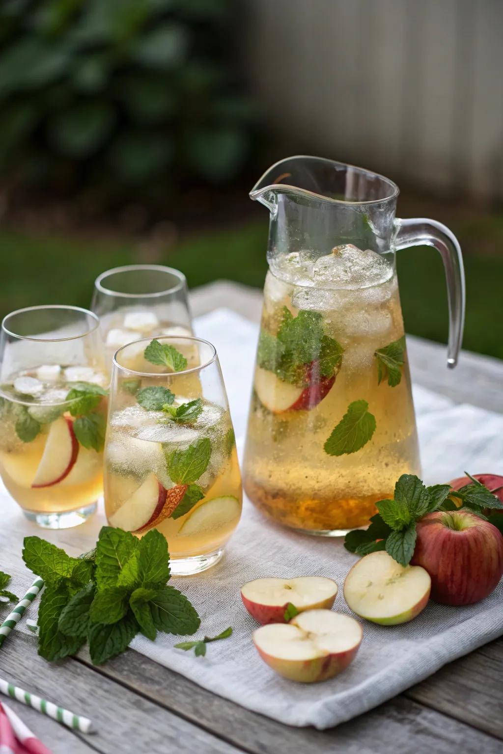 Tailgate-themed cocktail for a delightful drink option