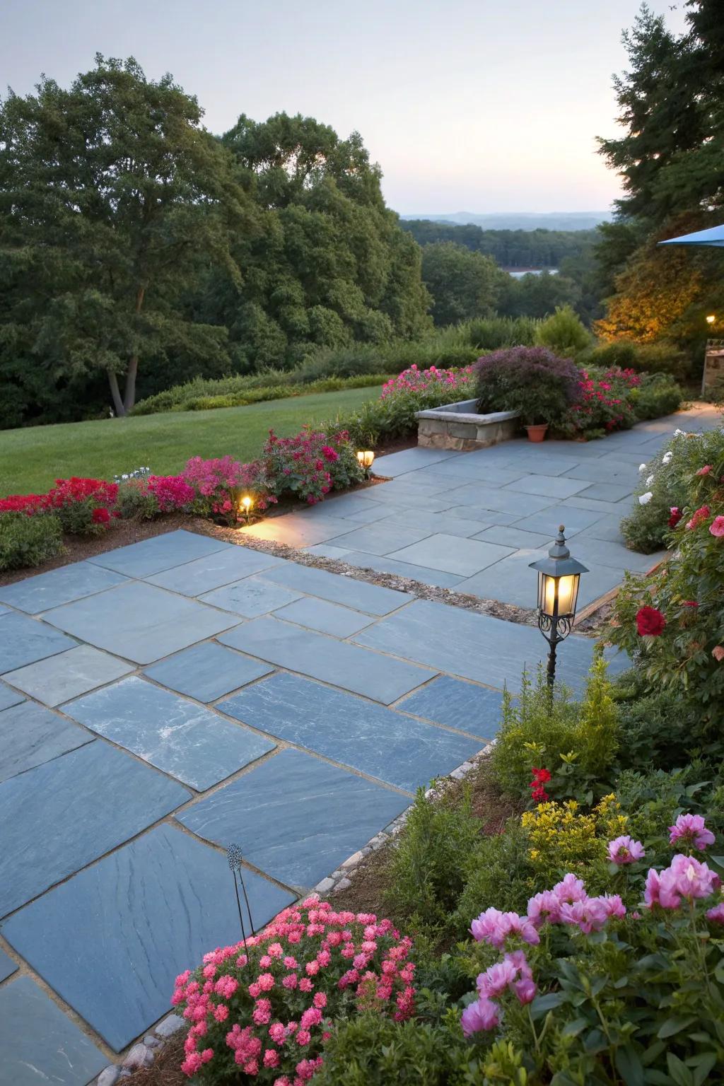 Add personality with colorful plant borders