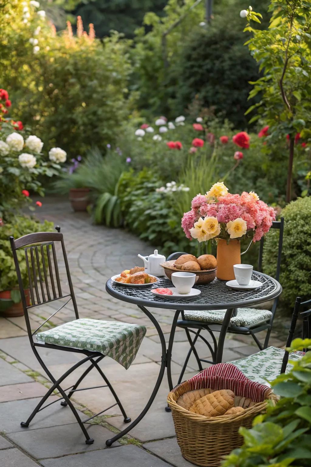 Start your day with a refreshing outdoor breakfast experience.