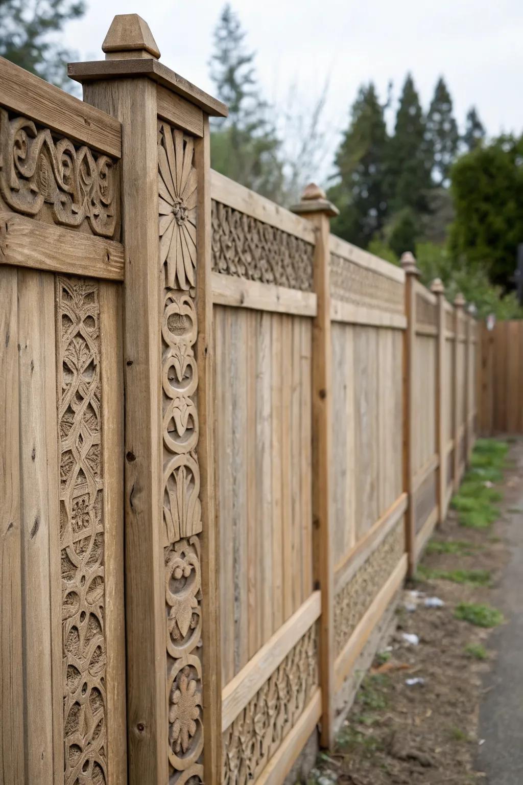 Double-sided design offers beauty from every angle.