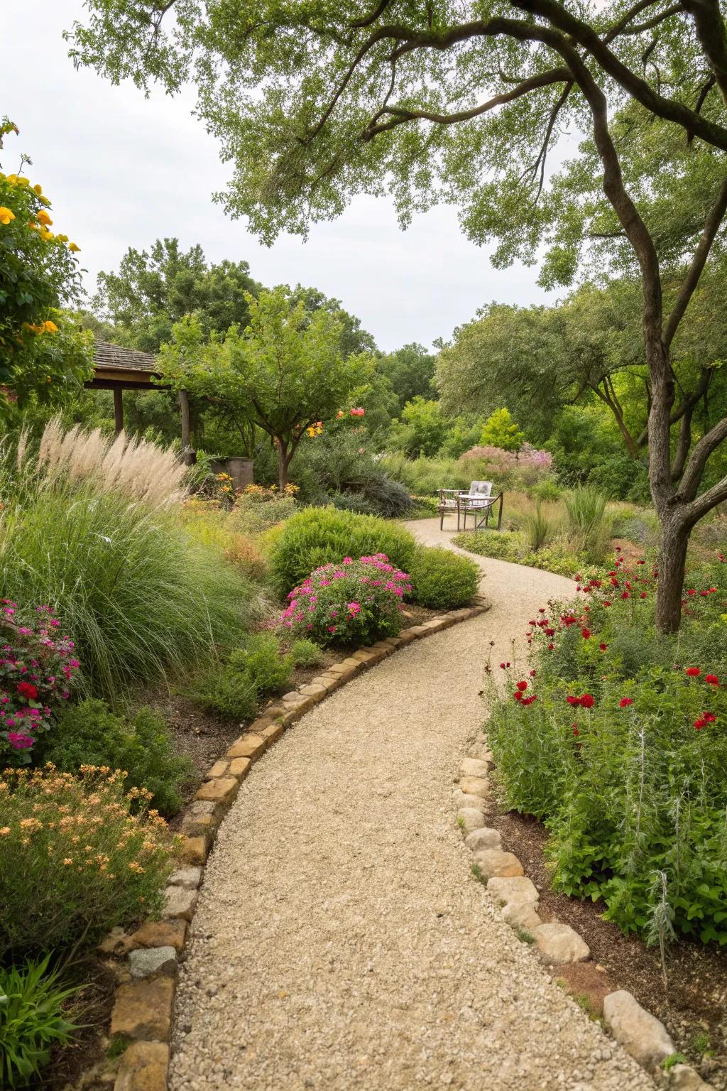 Decorative gravel enhances your garden’s appearance and function.