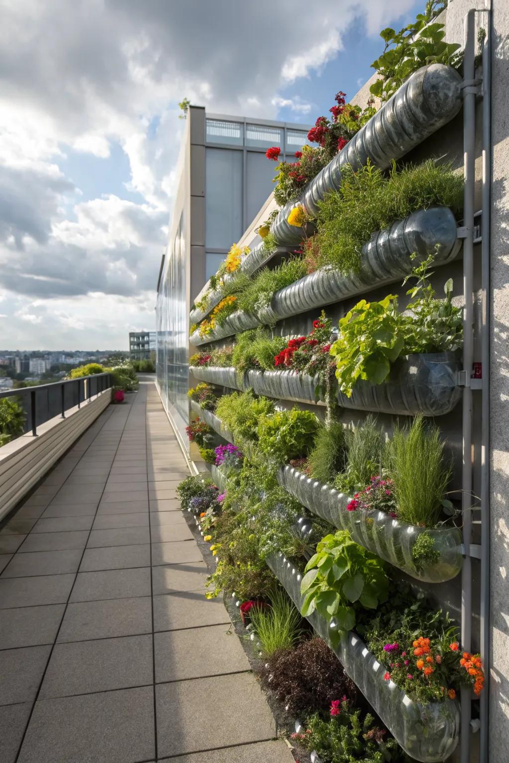 Plastic bottle planters offer a unique and eco-friendly gardening solution.