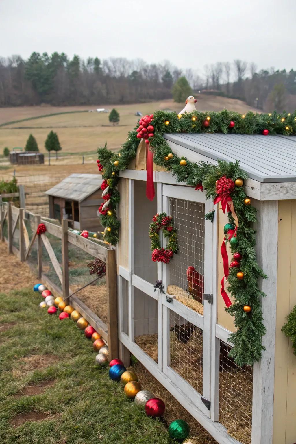 Seasonal decor: a splash of fun.