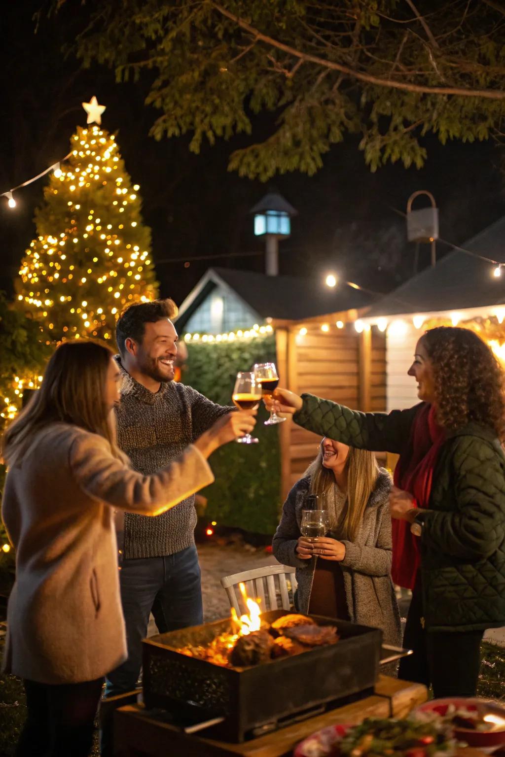 Cheers to a memorable holiday BBQ gathering.