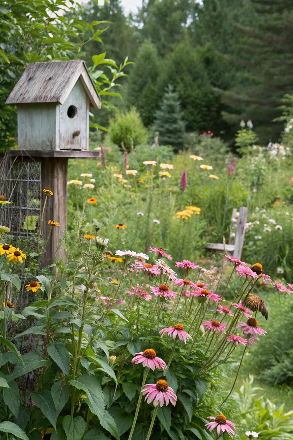 Attract wildlife with a garden designed for nature.