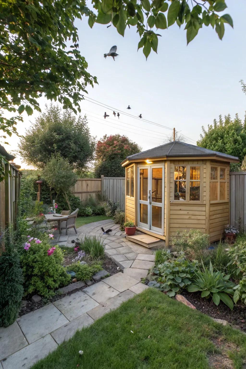 Connect with nature in a wildlife-friendly garden retreat.