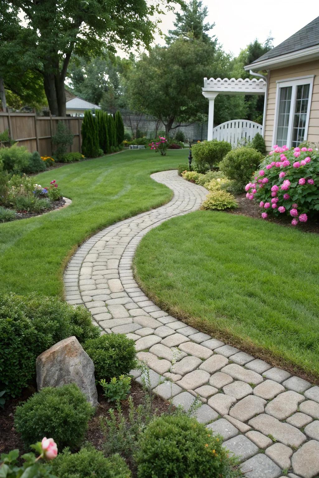 Sophisticated paths for graceful strolls.