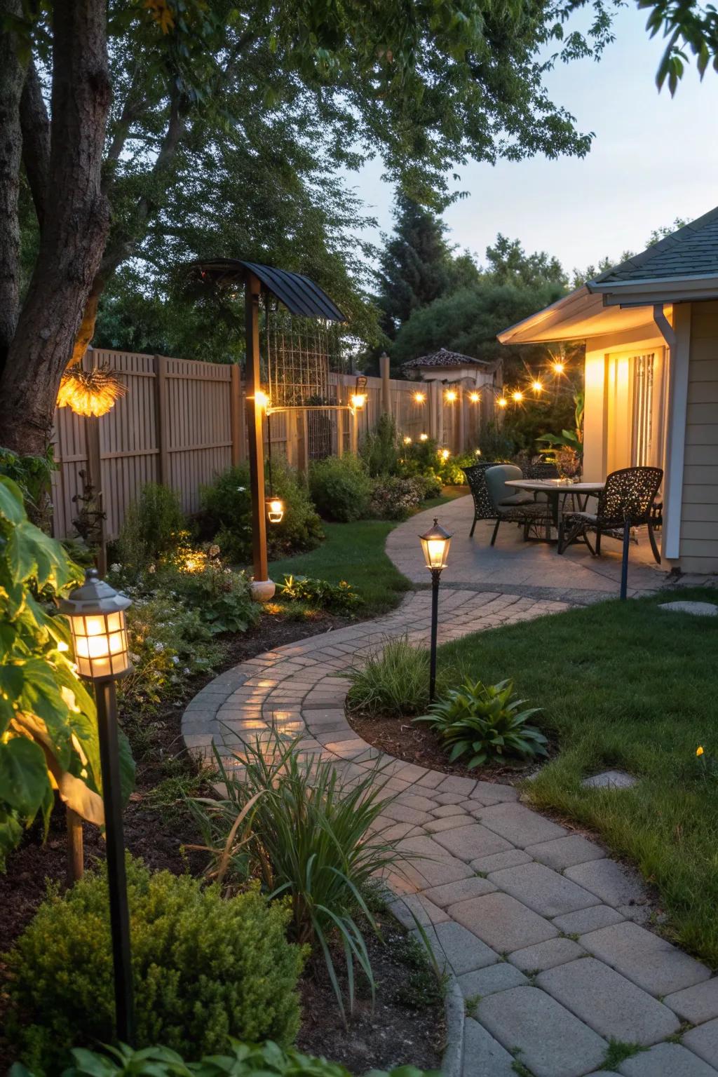 Pet-friendly lighting keeps your garden safe and inviting after dark.