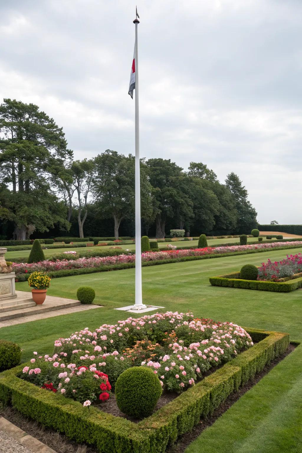 Color themes create a cohesive and striking garden look.