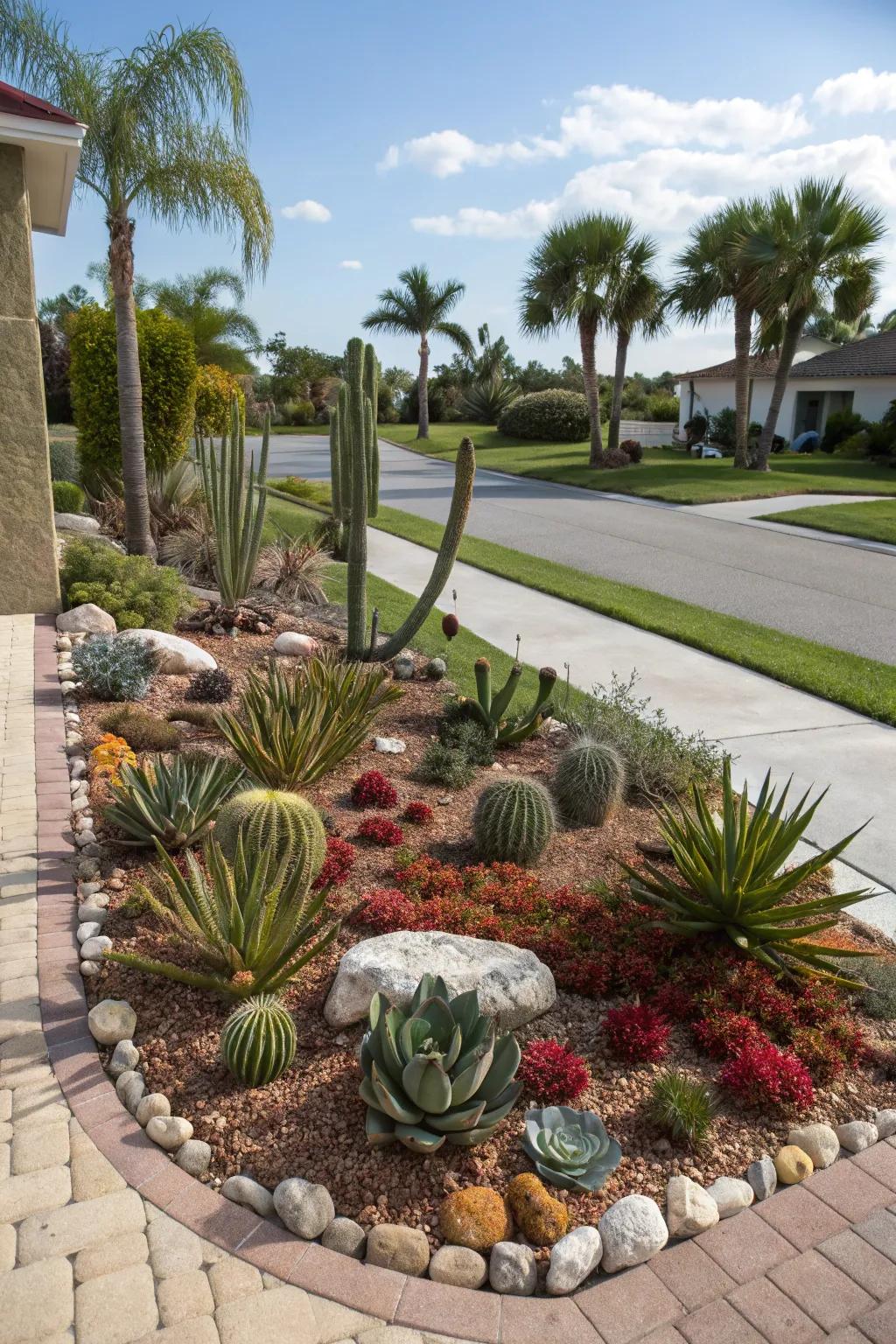 Drought-tolerant plants that add visual intrigue and resilience.