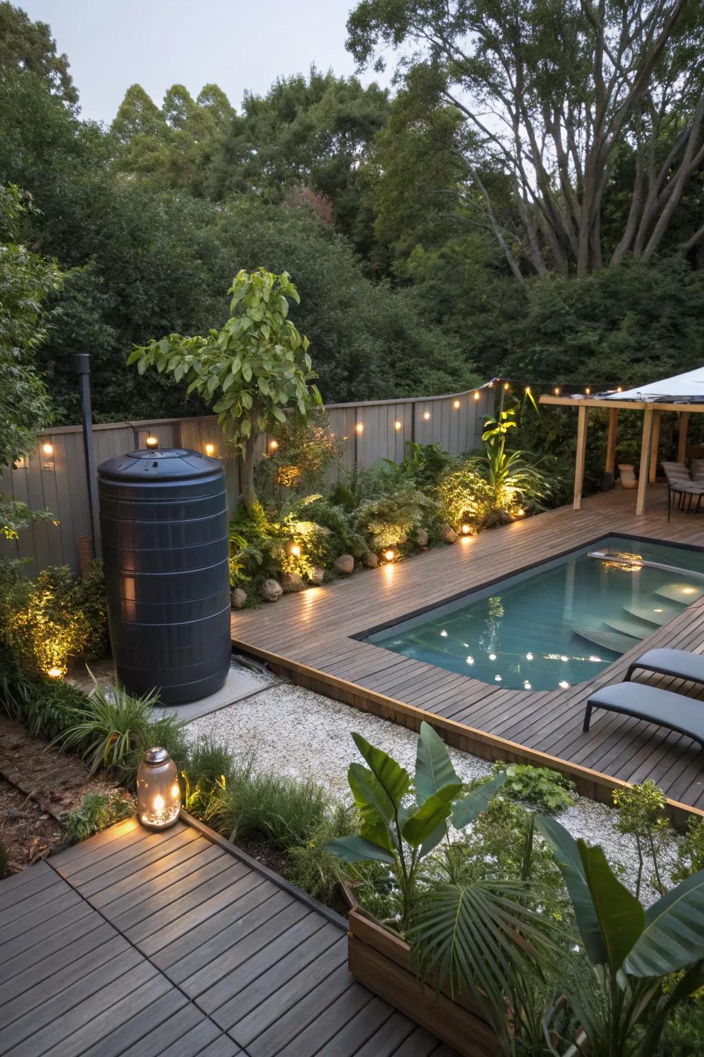 Go green with eco-friendly pool deck additions.