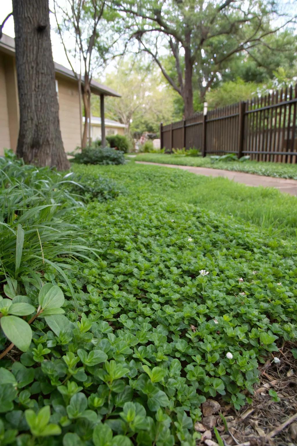 Hardy ground covers reduce erosion and add greenery