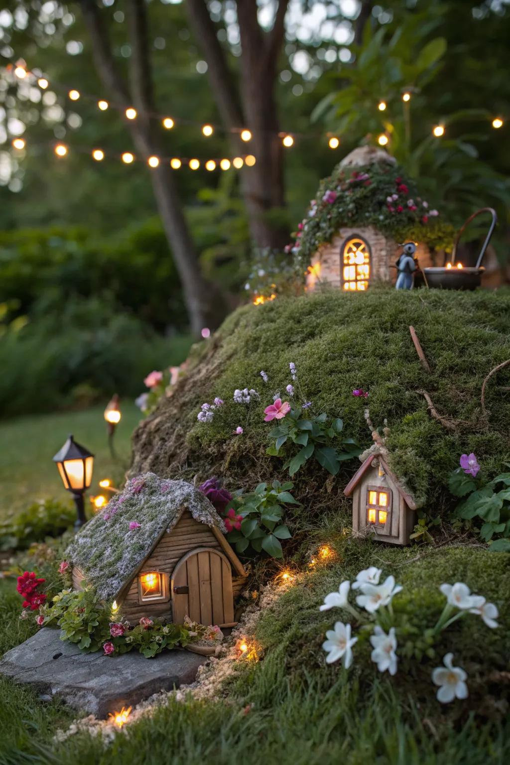 Themed gardens add a personal and unique touch.