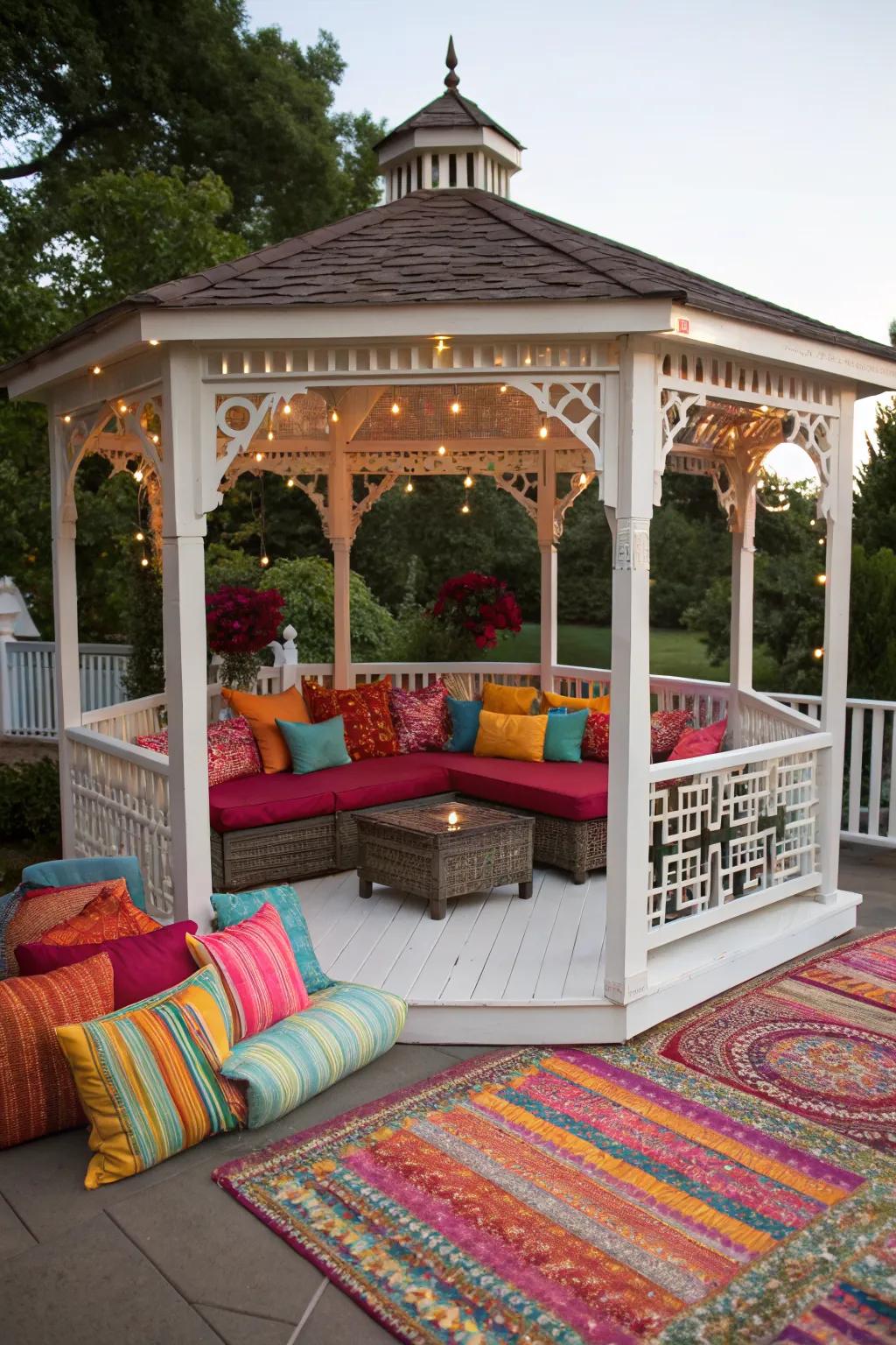 Express yourself with a bold color palette.