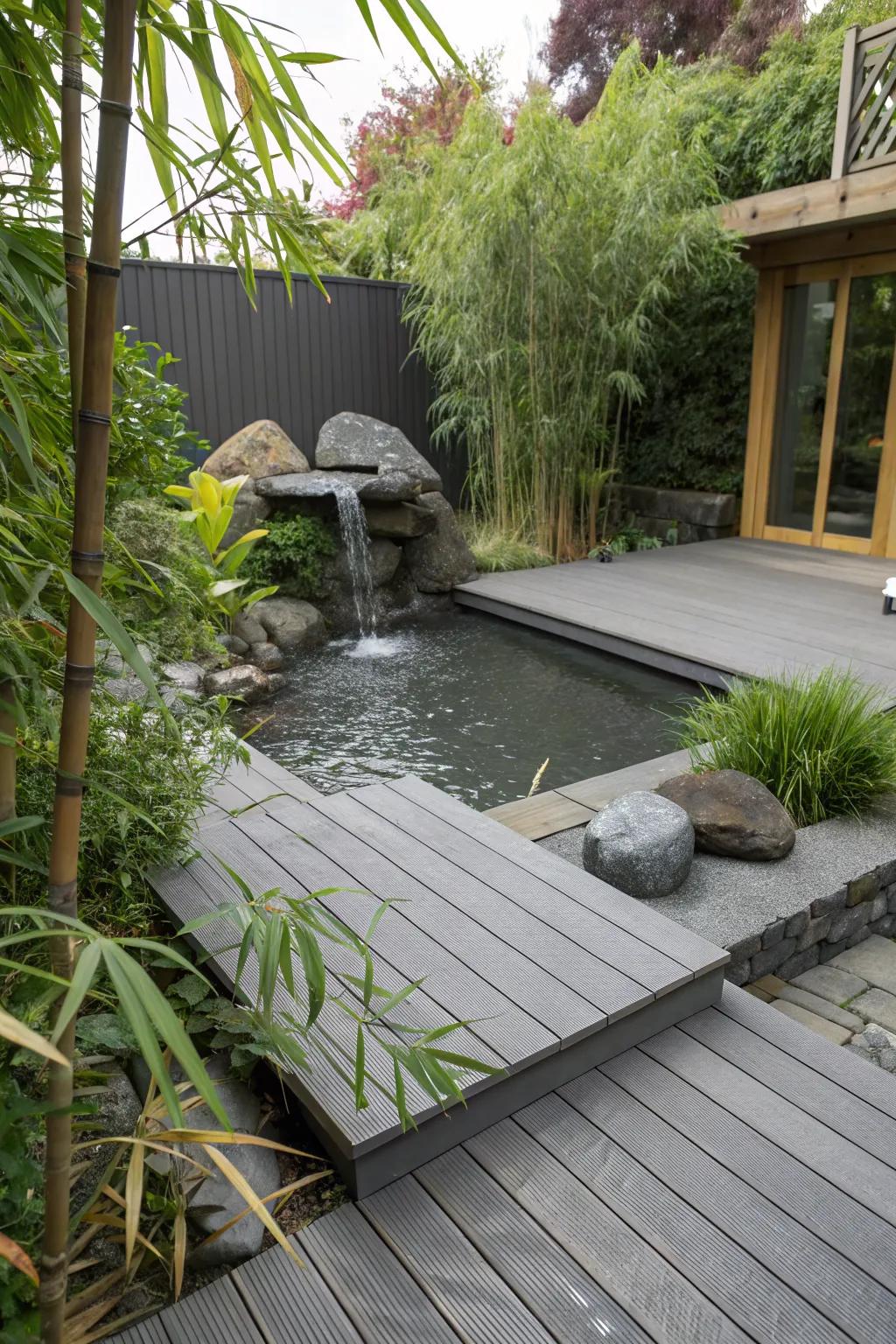 A serene zen retreat perfect for relaxation.