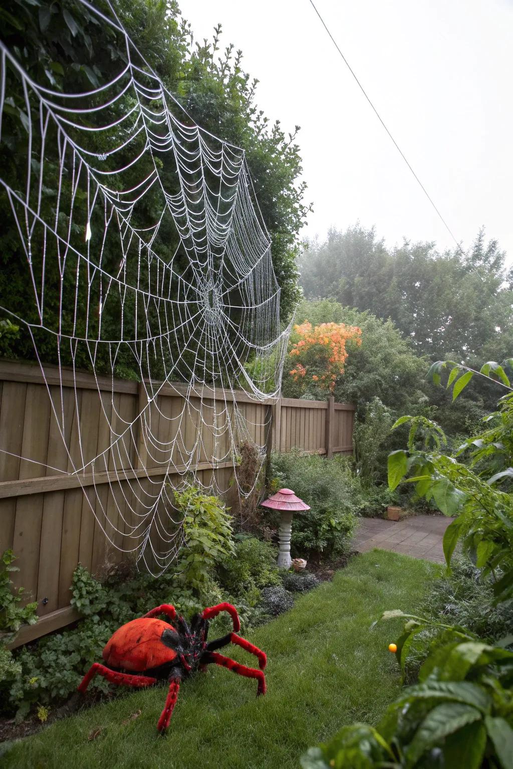 Get caught in the intricate web of Halloween fun.