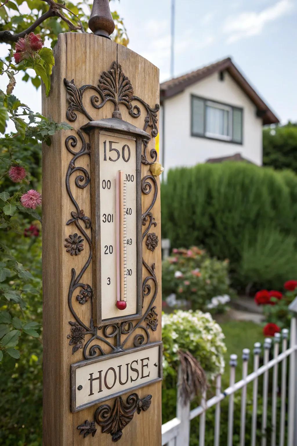 Dual-purpose signs add value and charm.