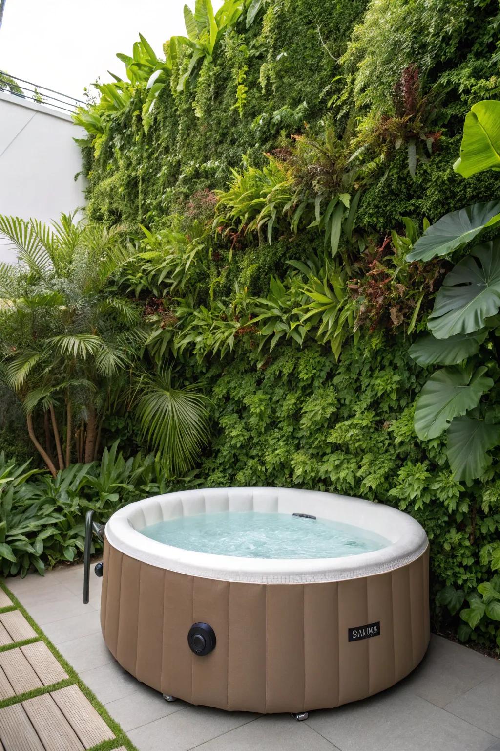 Enhance your space with a beautiful living wall.