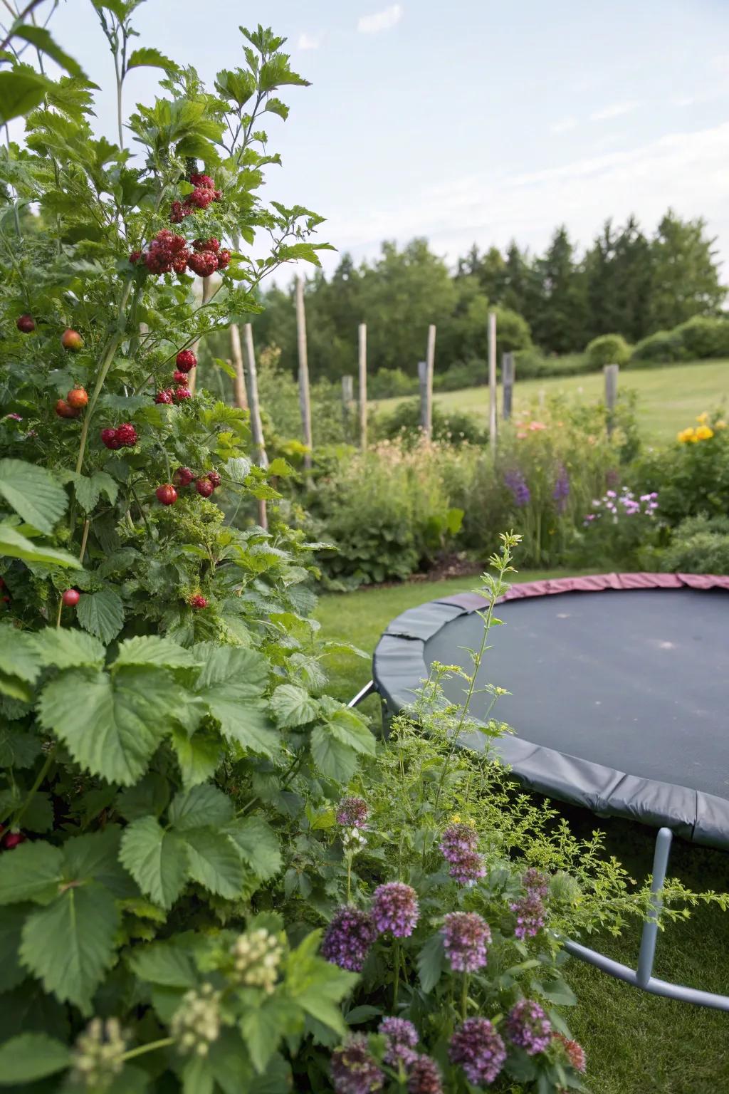 Edible plants offer a delicious and functional landscape.