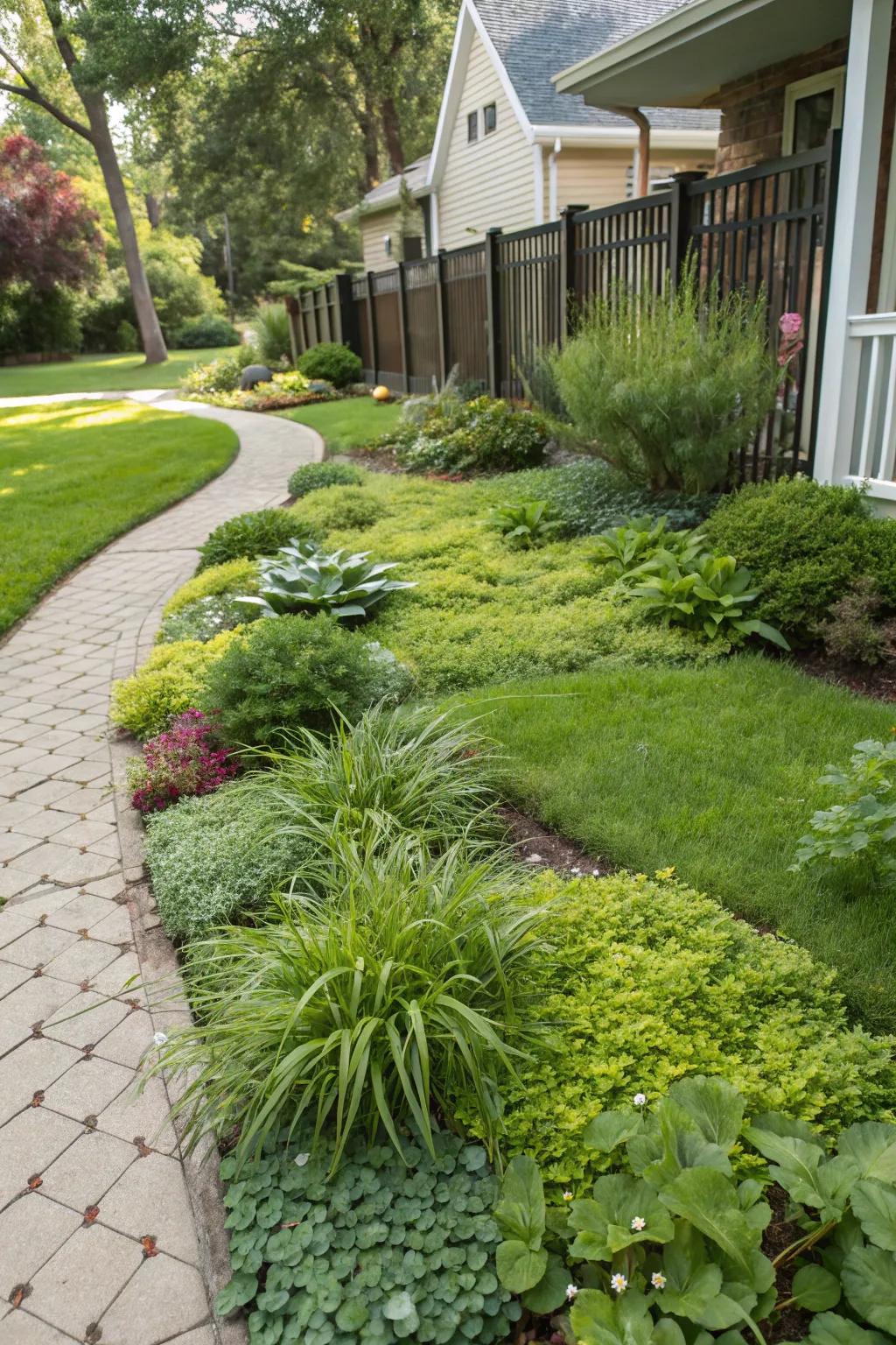 Ground covers provide a lush, low-maintenance alternative to grass.