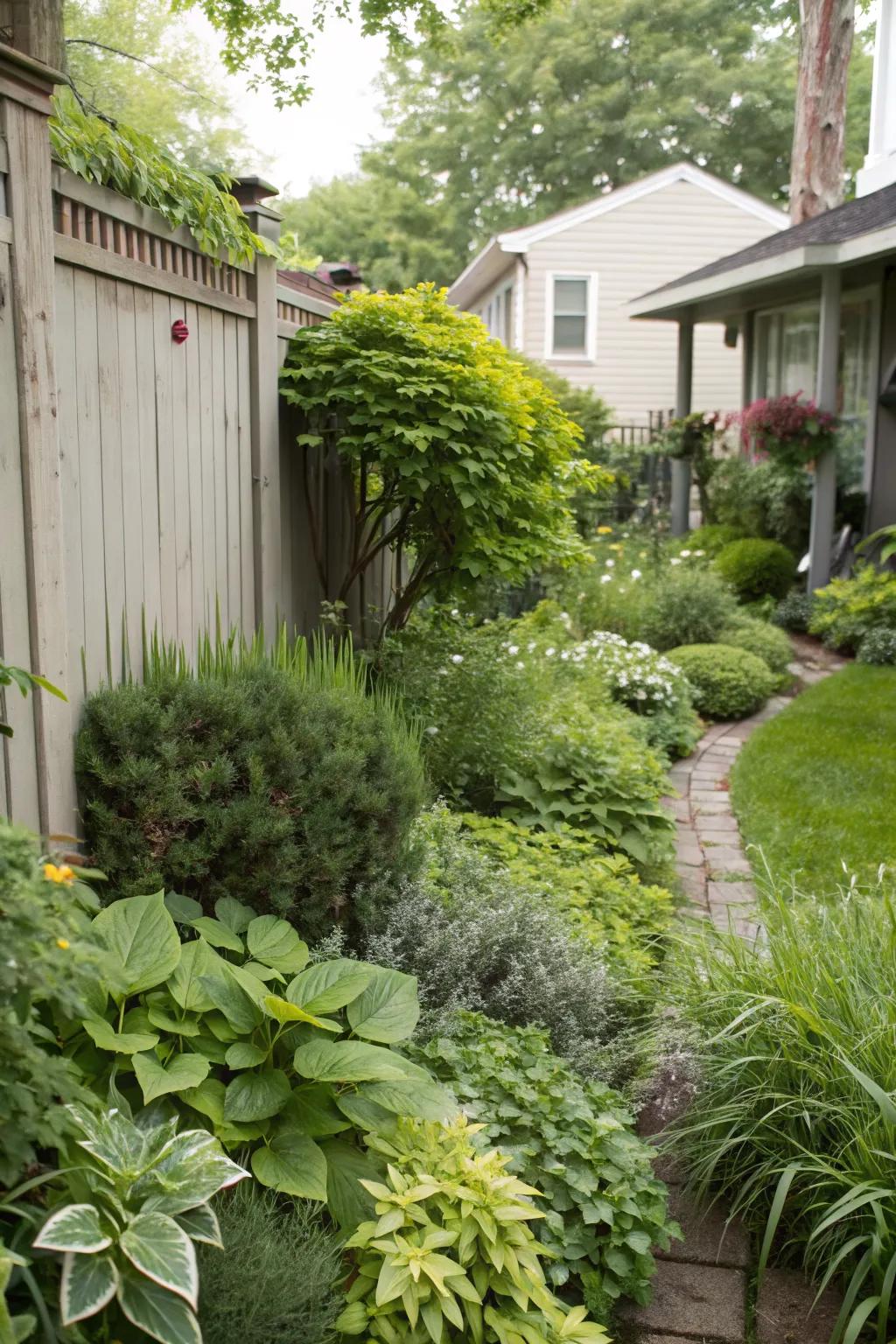 Layered landscaping adds dimension and intrigue to your garden.