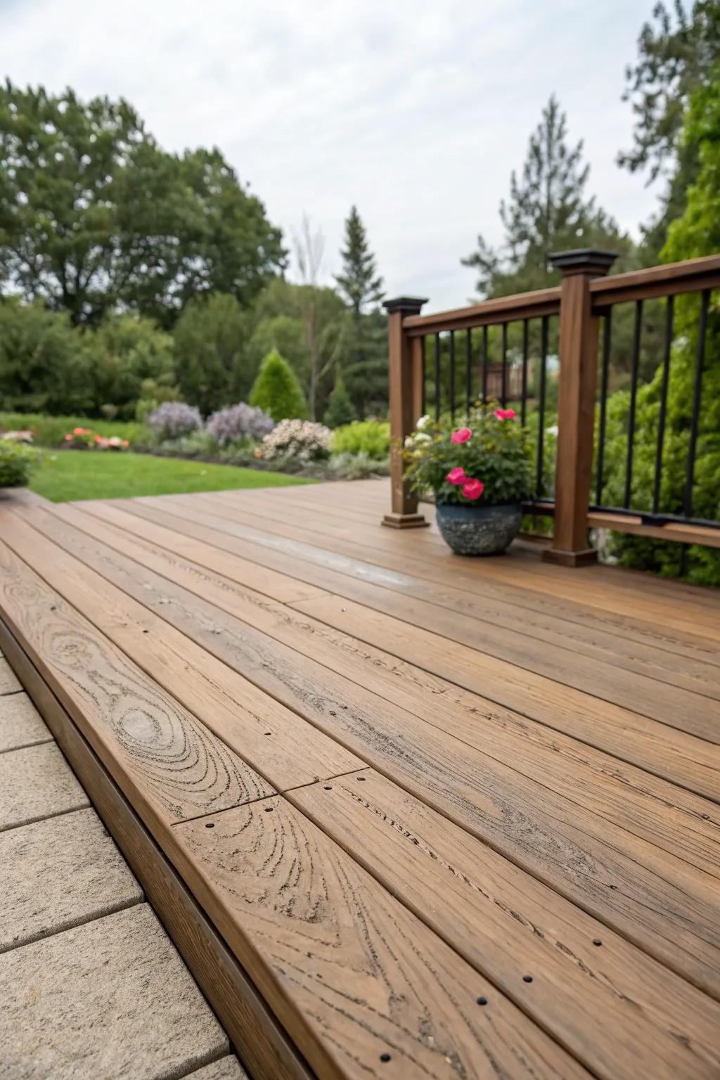 Opt for eco-friendly decking solutions