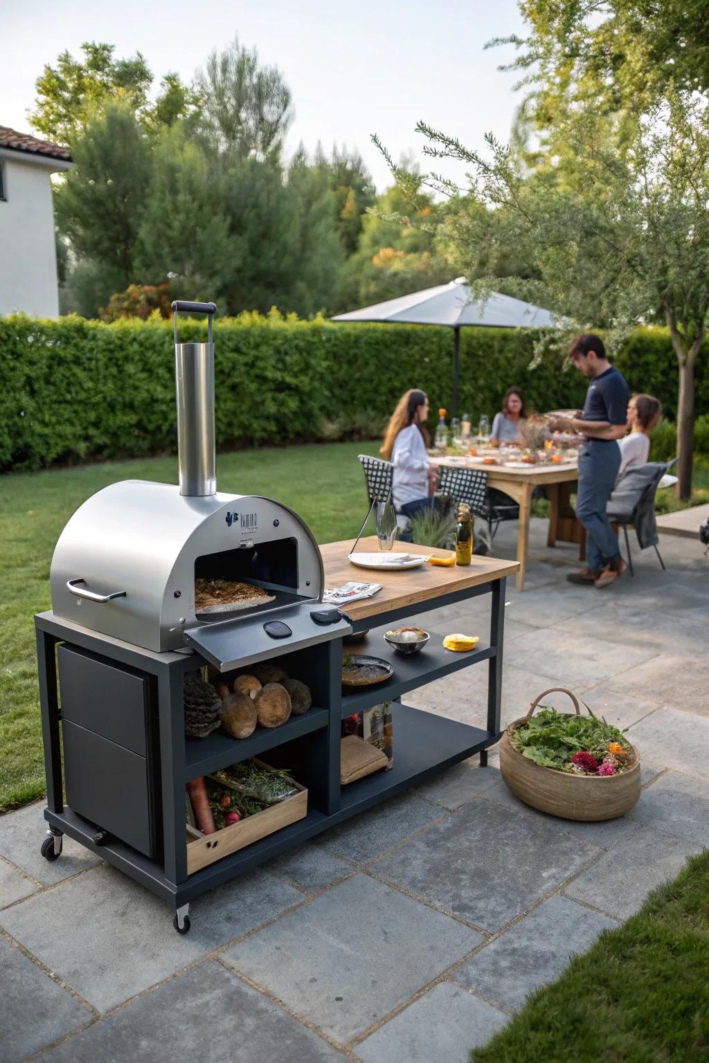 Adapt to your outdoor needs with customizable components.