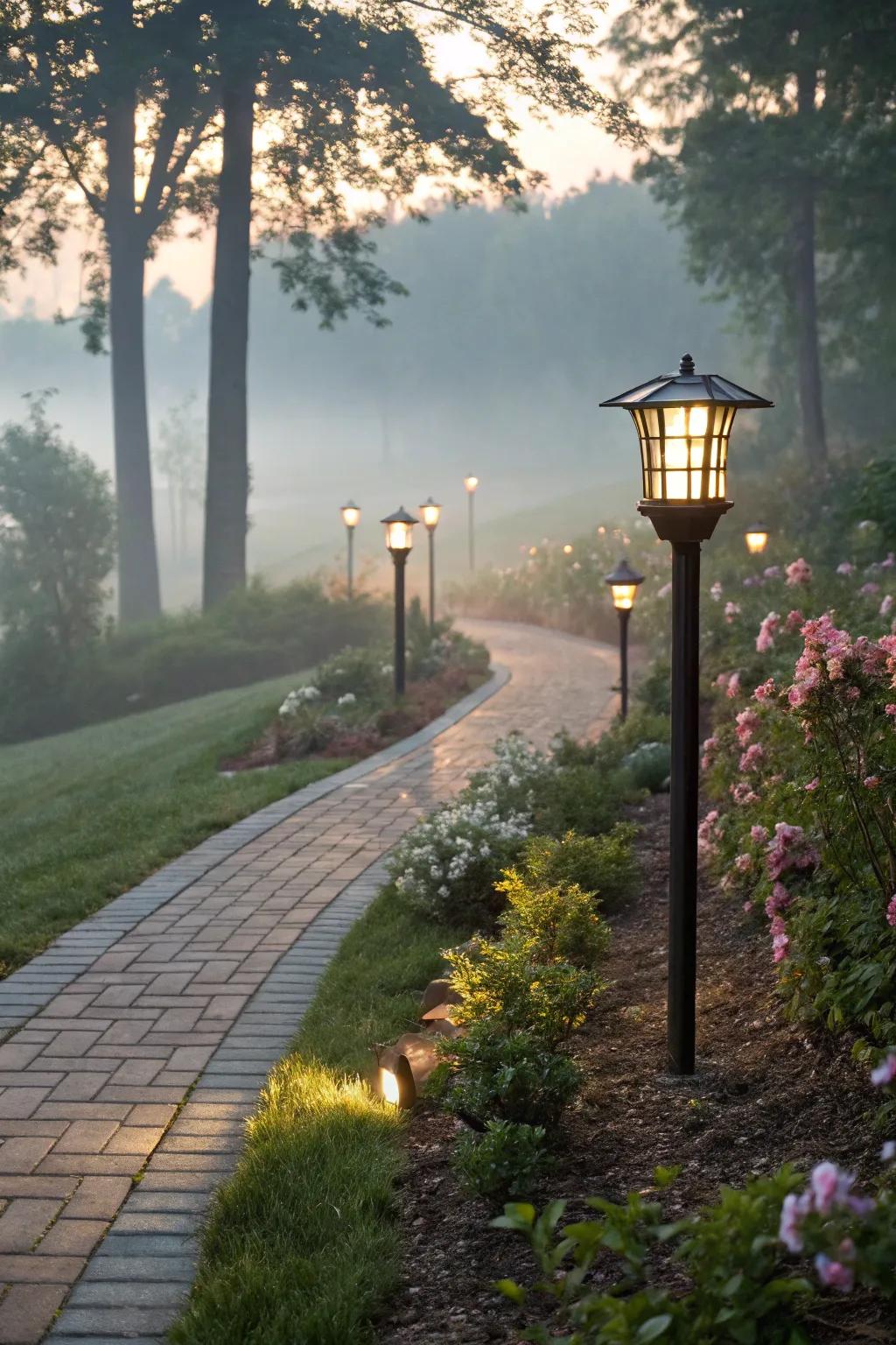 Solar lights offer sustainable and easy lighting solutions.
