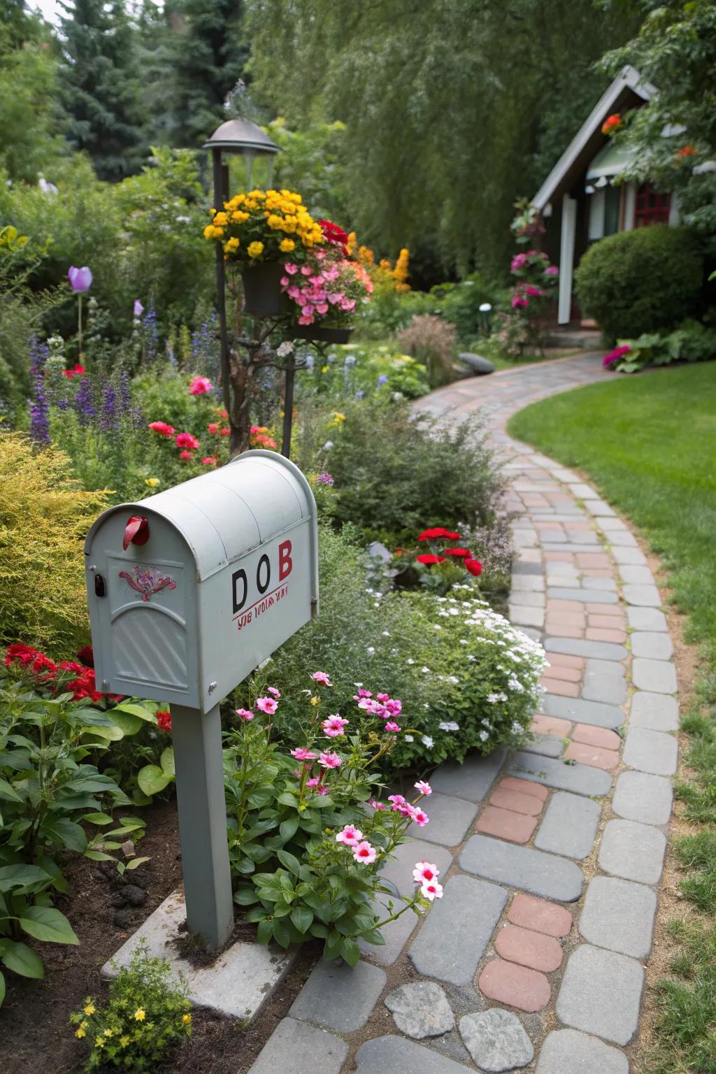 A whimsical pop-up mailbox full of surprises.