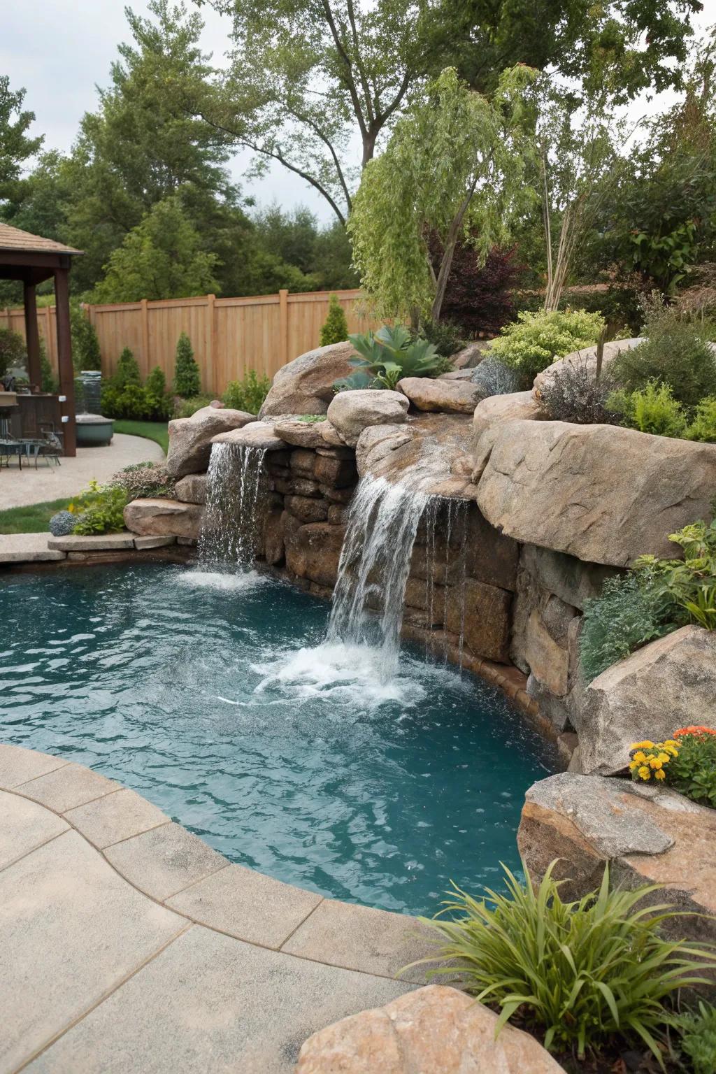 Waterfalls: beauty meets function.