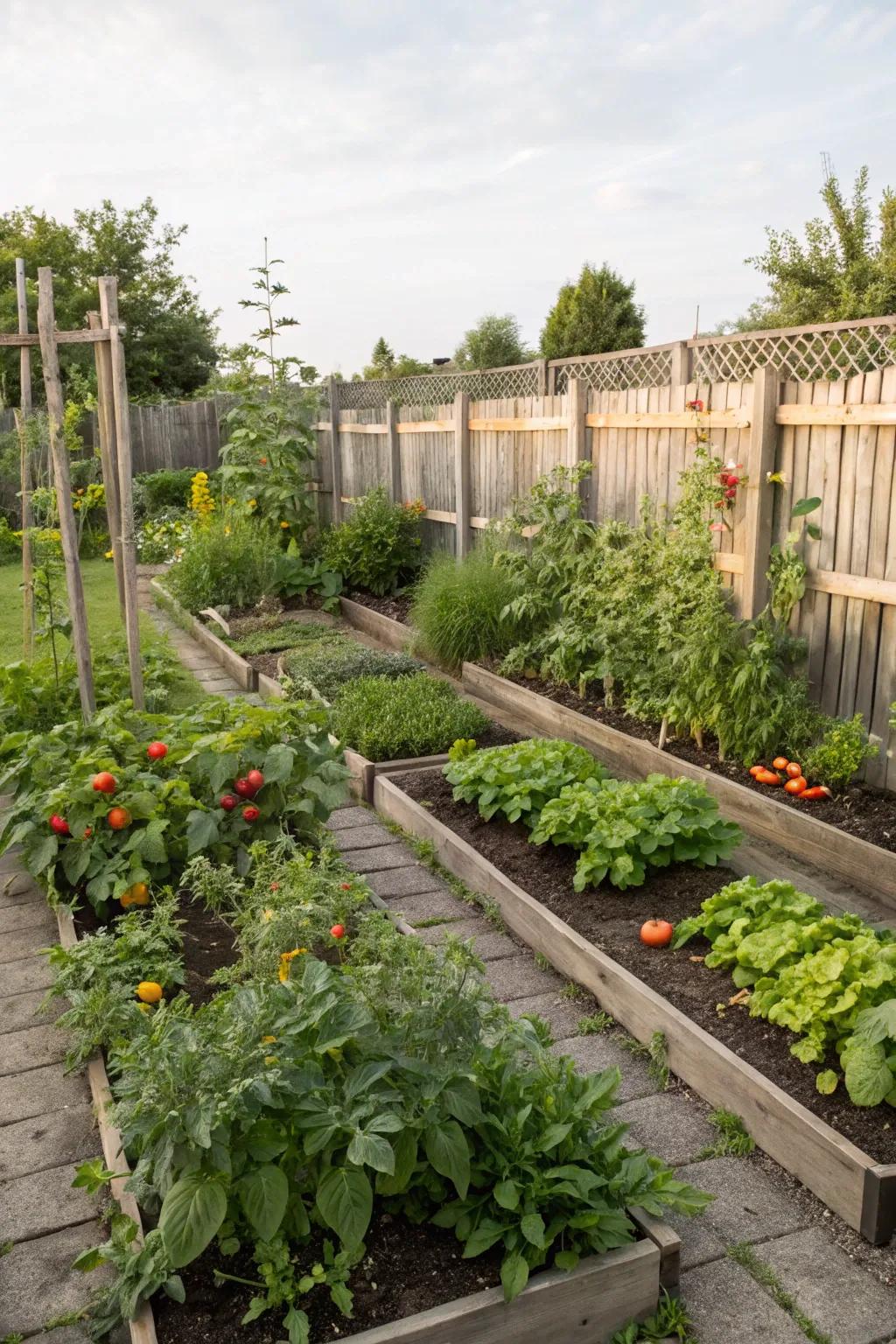 Edible plants add both beauty and utility to your garden.