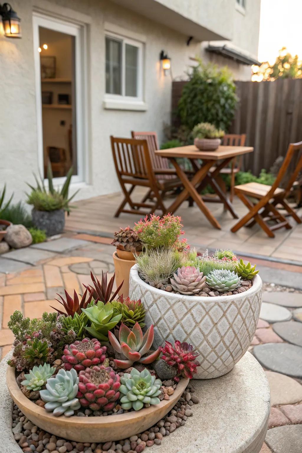 A themed garden brings a unique and personal touch to your patio.