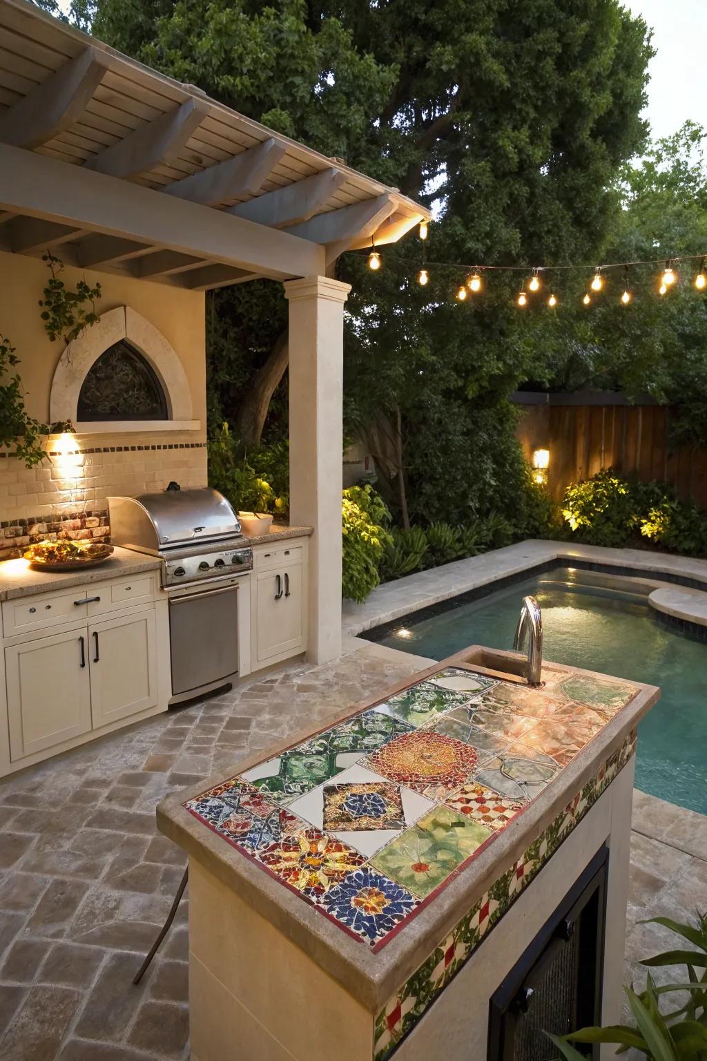 DIY decor projects add personal charm to outdoor spaces.