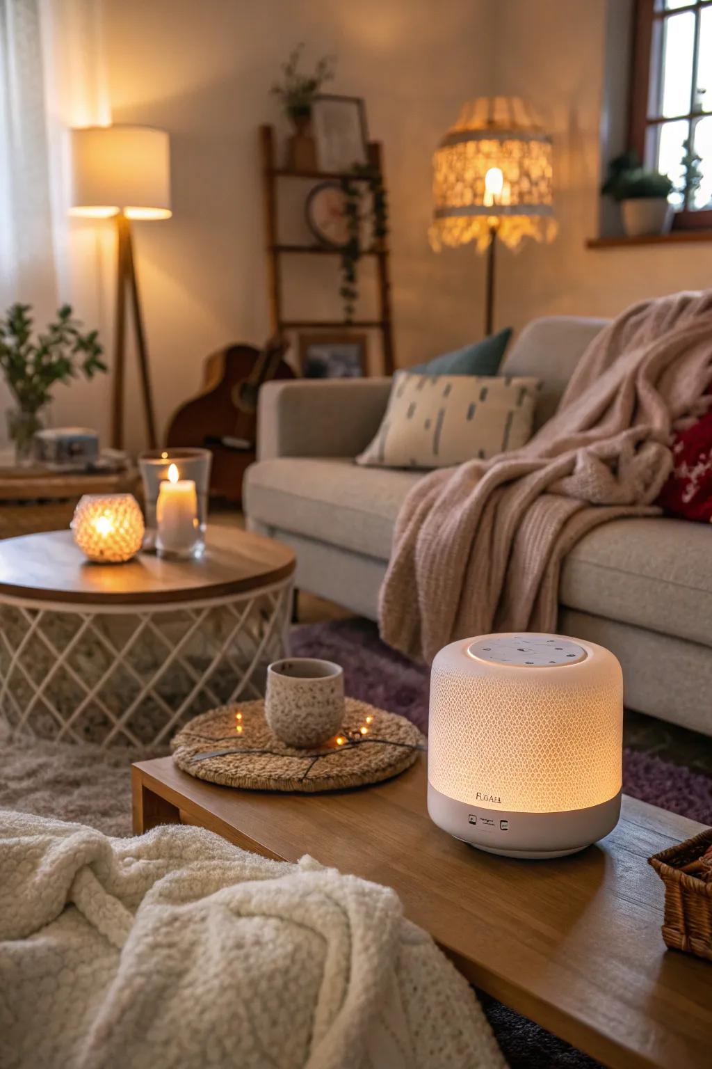 Let calming music set the tone for your spa day.