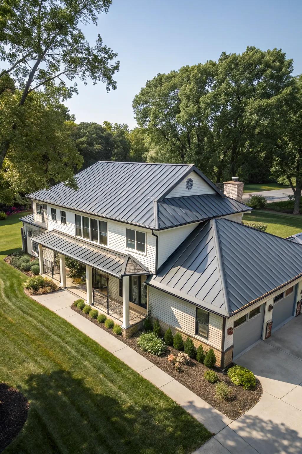 Innovative roofing materials offer style and functionality.