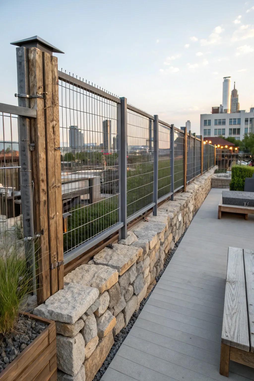 A modern twist with industrial edge