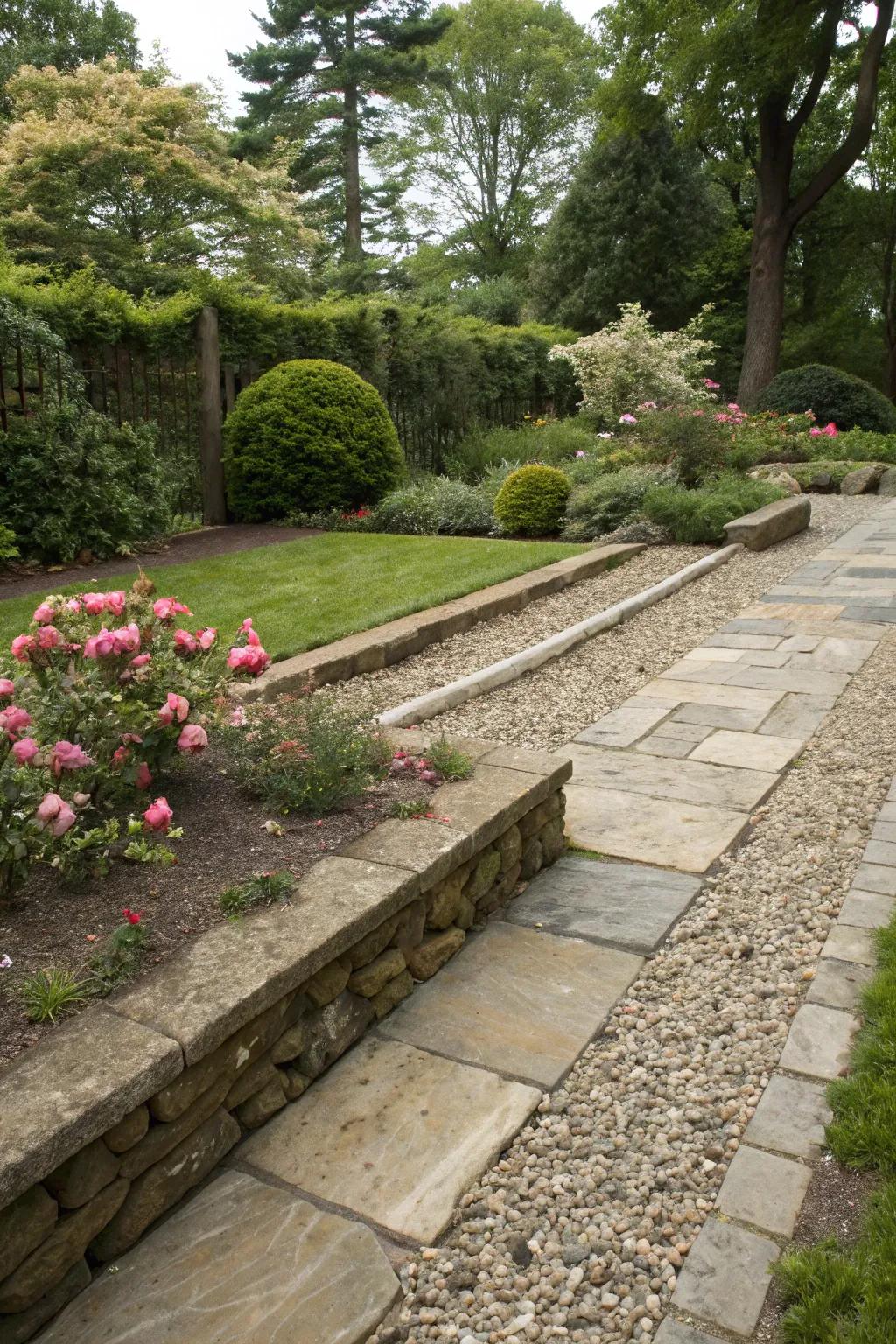 Sophisticated style with decorative double edging.