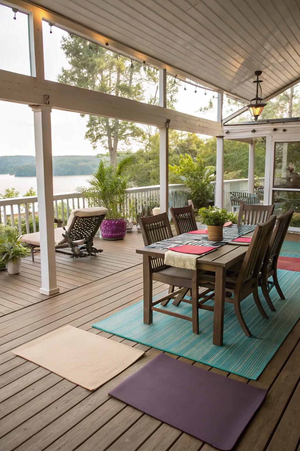 A versatile space for various activities.