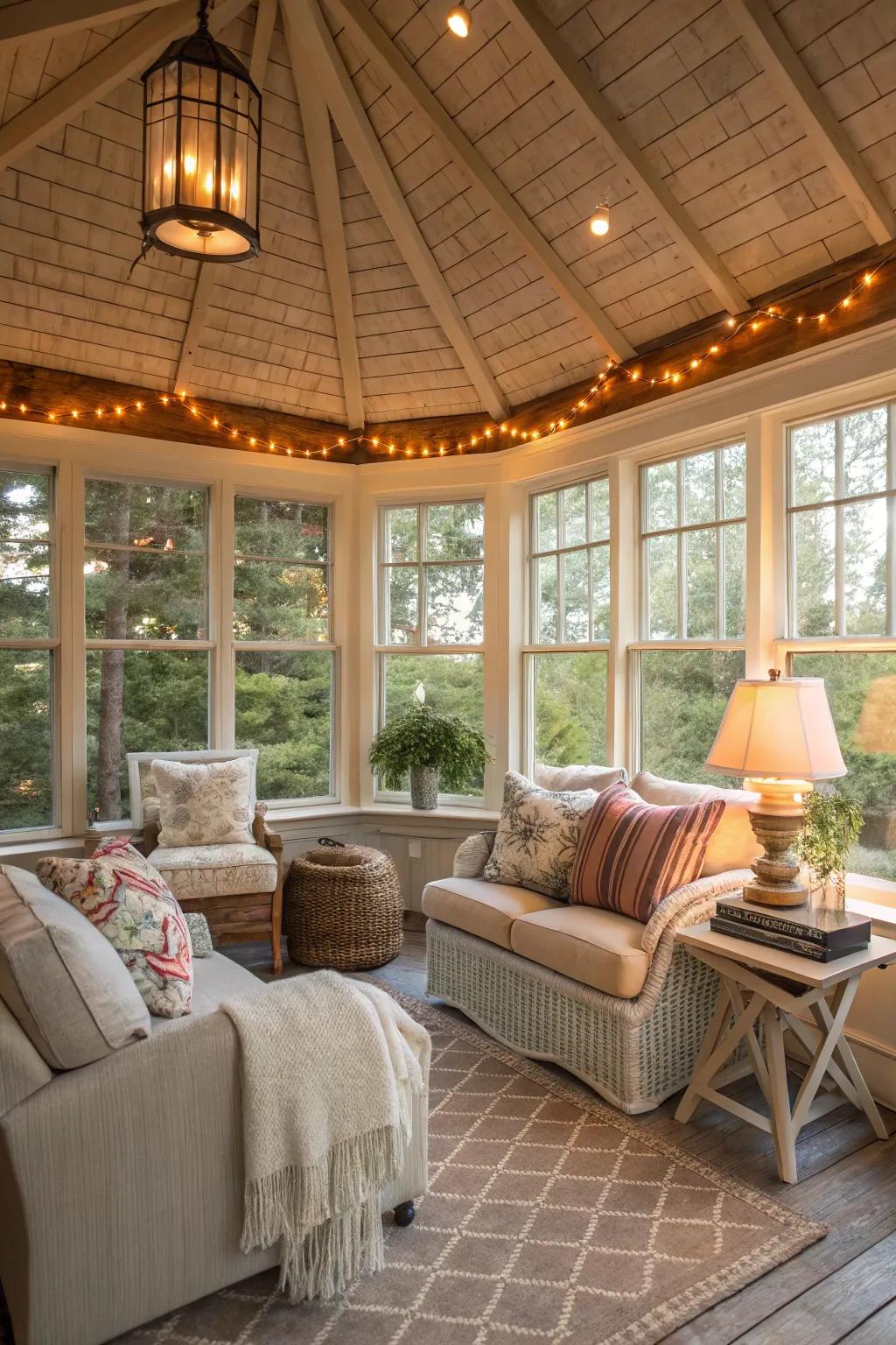 Shingle roofs offer a cozy cottage vibe.