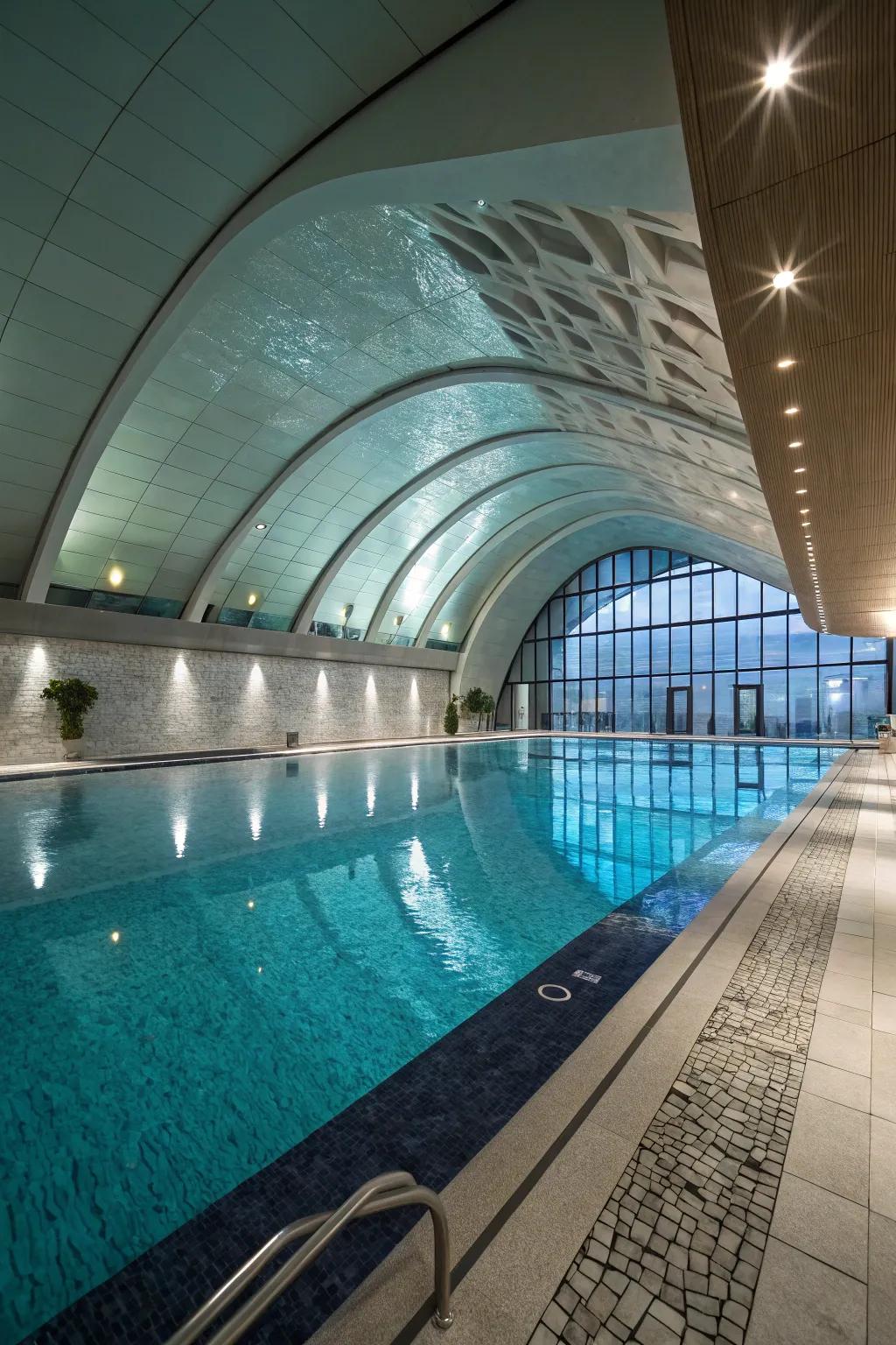 Innovative pool designs can make your pool room a standout masterpiece.