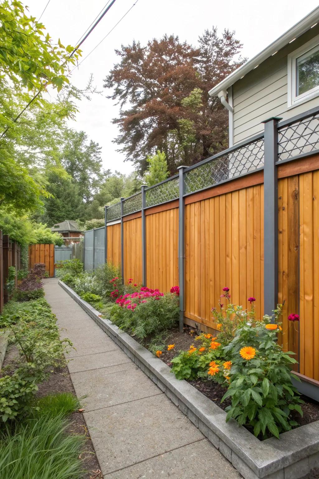 Bold and dramatic with contrasting colors.