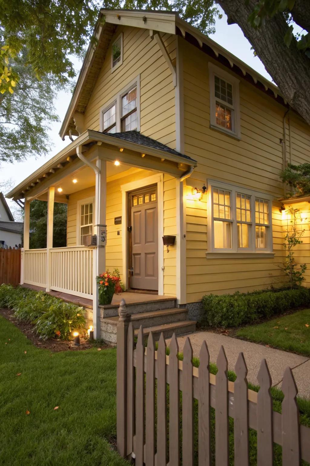 Taupe doors offer subtle, warm elegance.
