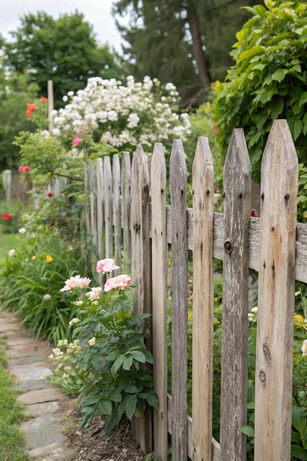 Transform your fence with creative cladding techniques.