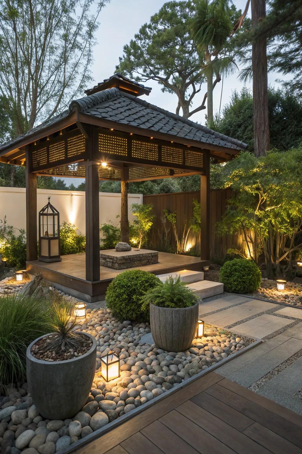 Zen stones bring tranquility and minimalism to your space.