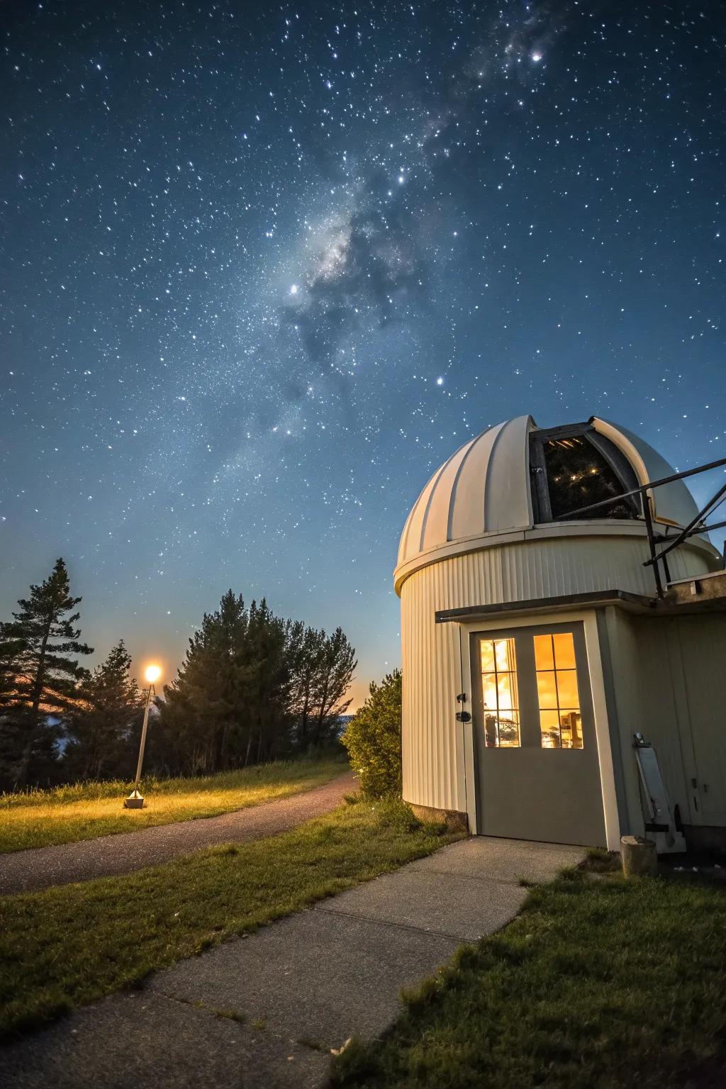 A backyard observatory opens up a universe of exploration.