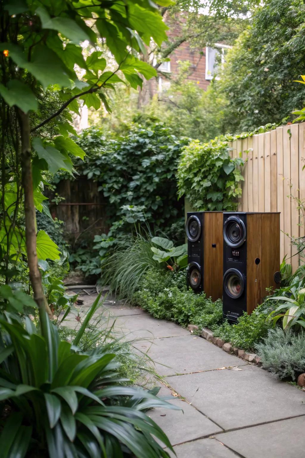 Outdoor speakers provide the perfect soundtrack for your garden parties.
