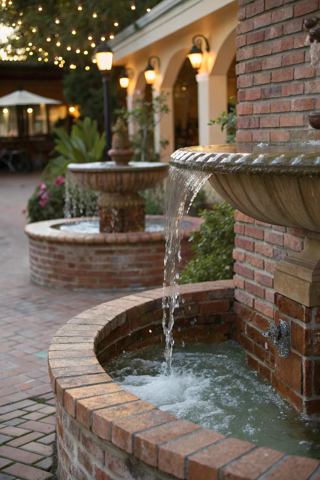 Add tranquility to your garden with a wall fountain.
