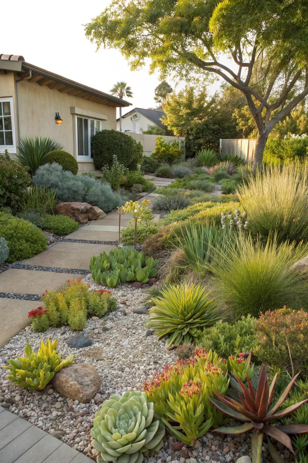 A lush lawn alternative that thrives with minimal water.