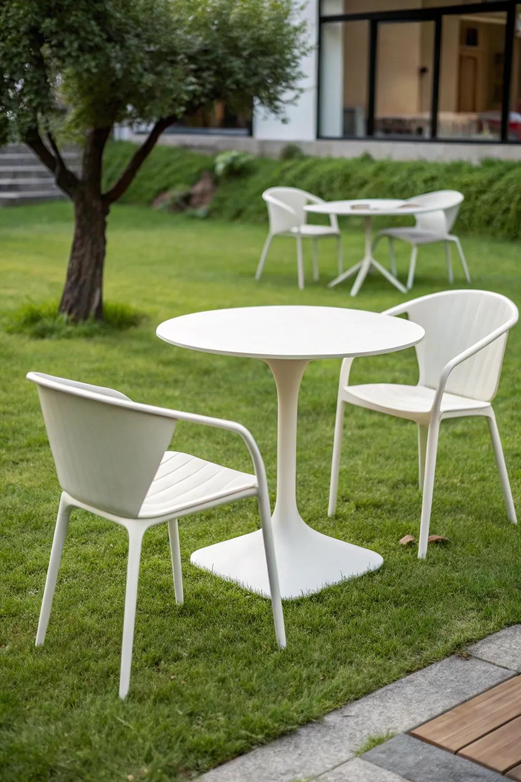 Minimalist design complements the natural landscape